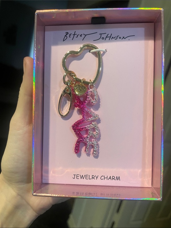Betsey Johnson Accessories - Betsey Johnson “Babe” Bag/Jewelry Charm